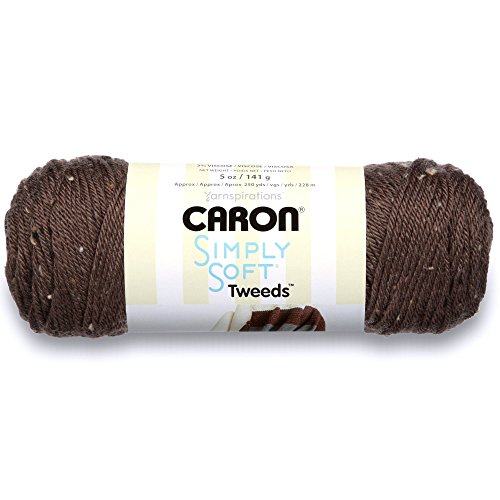 CARON SIMPLY SOFT TWEEDS - 141G - TAUPE von Caron