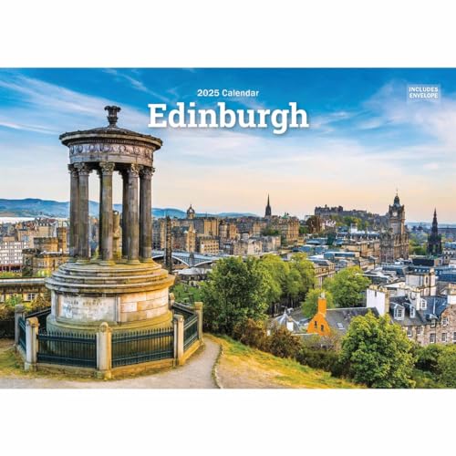 Edinburgh A5 Calendar 2025 von Carousel Calendars