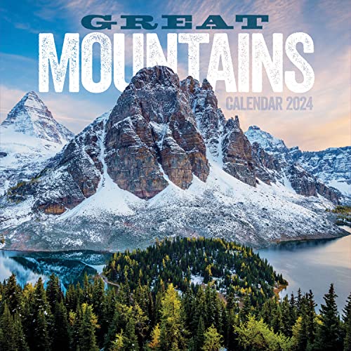 Great Mountains – Die höchsten Berge 2024: Original Carousel-Kalender [Mehrsprachig] [Kalender] (Wall-Kalender) von Carousel Calendars
