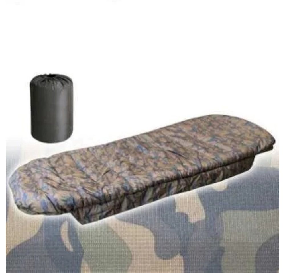 CarpOn Deckenschlafsack Carptour Apex 4 Jahreszeiten Schlafsack Camou Ripstop (1 tlg), Outdoor-Schlafsack für Angeln, Camping und Outdoor‑Touren von CarpOn