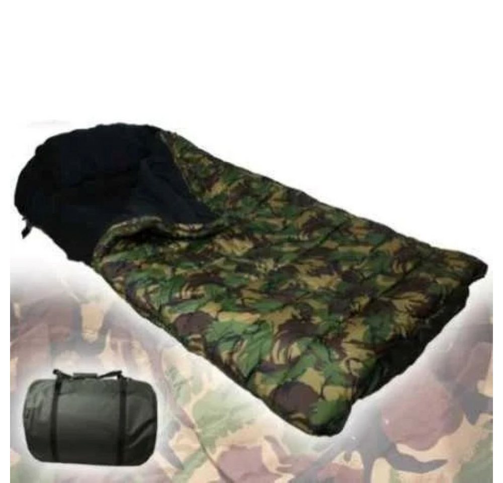 CarpOn Schlafsack 5 Jahreszeiten Deckenschlafsack Camouflage Line Style (1 tlg), 4-in-1 Outdoor-Schlafsack von CarpOn