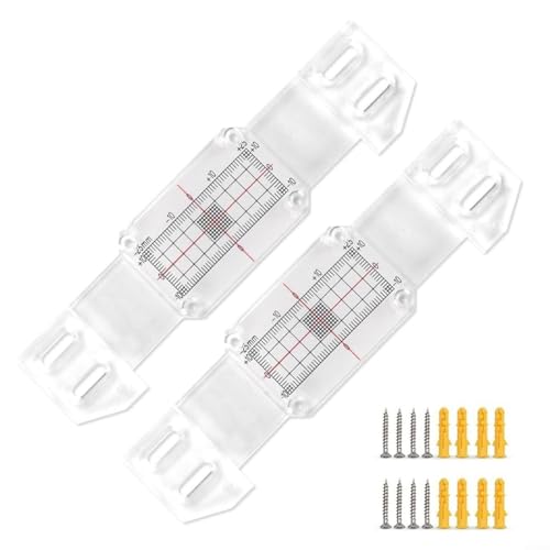 2set Riss Monitore, plus Tell-Tale Ecke Riss Überwachung Rekord für den Riss von Carpango