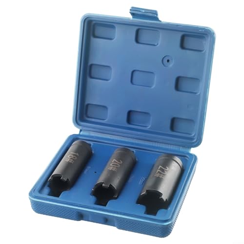 Carpango 3 stücke Kupplungsschloss Mutter Schlüssel, 18mm 20mm 22mm Motorrad Kupplungsschloss Schraubenschlüssel Motorrad Mutter Steckschlüssel Entfernen Werkzeuge Set für Gy6 von Carpango