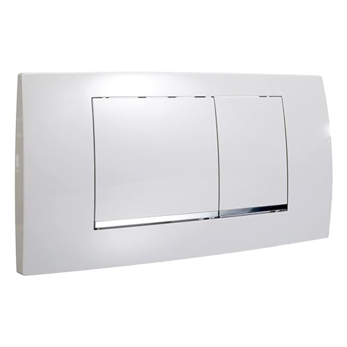 Carpango WC-Spülknopf-Ersatz, für Geberit Twinline 30 Doppelbetätigungsplatte für 115.899.KJ.1 von Carpango