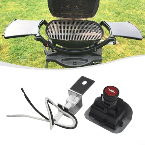 Sorgen Sie für die perfekte Zündung mit diesem Ersatz-Set für Weber Q-Serie Grills, kompatibel mit Q1200 Q2200 64868 von Carpango