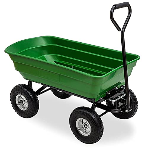 Carparts-Online Transportwagen Gartenwagen Schubkarre Handwagen mit Kippfunktion bis 250 kg von Carparts-Online