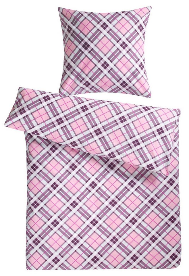 Bettwäsche Extra Warme Bettwäsche Biber Winterbettwäsche Premium Bettbezug Set, Carpe Sonno, Biber, 2 teilig, Bettwäsche 155x220 cm Kissenbezug 80x80 Winter Bettwäsche Rosa Flanell von Carpe Sonno