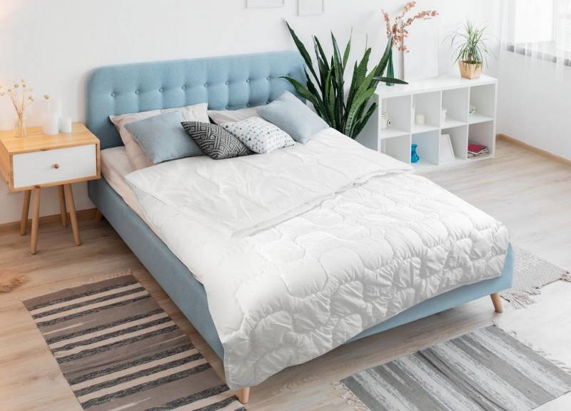 Carpe Sonno Microfaserbettdecke 4 Jahreszeiten Bettdecke Sommer Winter 135x200 155x220 200x200 200x220, Füllung: 100% Polyester, Bezug: 100% Polyester, MADE IN GERMANY: Winterdecke + Sommerdecke + Ganzjahresdecke 155x220 von Carpe Sonno