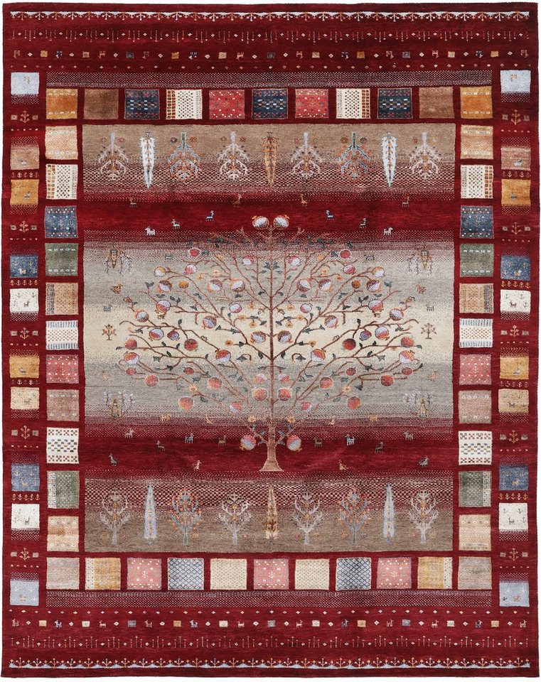 Carpet Avenue Teppich Indo Gabbeh Loribaft 323x250, Rechteck, Höhe: 12 mm von Carpet Avenue