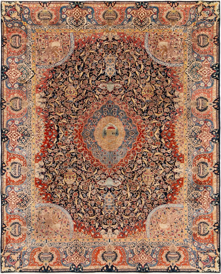 Carpet Avenue Teppich Kaschmar Patina 367x299, Rechteck, Höhe: 7 mm von Carpet Avenue