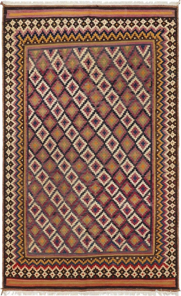 Carpet Avenue Teppich Kelim Fars 200x125, Rechteck, Höhe: 4 mm von Carpet Avenue