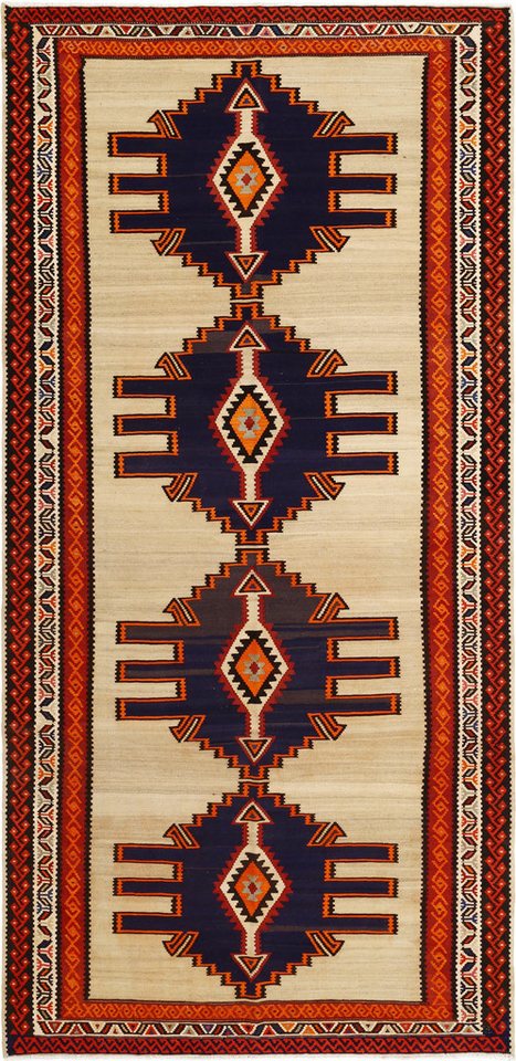 Carpet Avenue Teppich Kelim Fars 385x185, Läufer, Höhe: 7 mm von Carpet Avenue