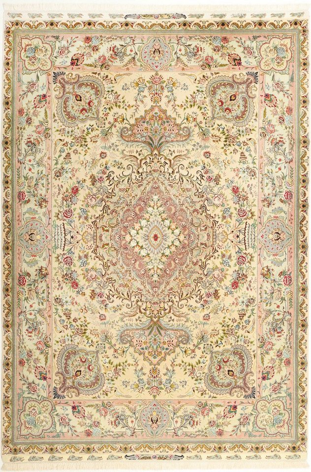 Carpet Avenue Teppich Tabriz 60 Raj Seidenkette 282x198, Rechteck, Höhe: 8 mm Carpet Avenue Teppich Tabriz 60 Raj Seidenkette 282x198, Rechteck, Höhe: 8 mm von Carpet Avenue