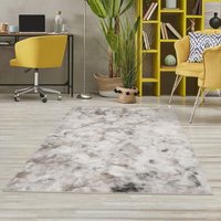 Carpet City Hochflor-Teppich "TOLEDO500", rechteckig, 27 mm Höhe, besonders weich, 3D-Effekt, Uni-Farben von Carpet City