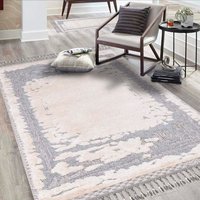 Carpet City Hochflor-Teppich "Valencia 908" rechteckig 20 mm Höhe Läufer, Boho-Stil, 3D-Effekt, Relief, Hoch-Tief-Struktur, mit Fransen Carpet City Hochflor-Teppich "Valencia 908" rechteckig 20 mm Höhe Läufer, Boho-Stil, 3D-Effekt, Relief, Hoch-Tief-Struktur, mit Fransen von Carpet City