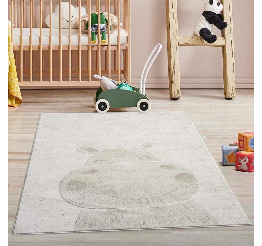 Carpet City Kinderteppich MARA703, rechteckig, Höhe: 11 mm, Kinderzimmer, Kurzflor,robust,Tiere, Spielzimmer Carpet City Kinderteppich MARA703, rechteckig, Höhe: 11 mm, Kinderzimmer, Kurzflor,robust,Tiere, Spielzimmer von Carpet City