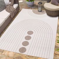 Carpet City Outdoorteppich "DUO RUG 5739", rechteckig, 5 mm Höhe, Wendeteppich Wetterfest In- & Outdoor, Balkon, Terrasse, Wohnzimmer Carpet City Outdoorteppich "DUO RUG 5739", rechteckig, 5 mm Höhe, Wendeteppich Wetterfest In- & Outdoor, Balkon, Terrasse, Wohnzimmer von Carpet City