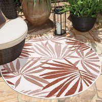 Carpet City Outdoorteppich "DUO RUG 5771", rund von Carpet City