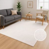 Carpet City Teppich "CALMA 200" rechteckig 14 mm Höhe Kurzflor, Waschbar, Anti-Rutsch, ideal für Wohnzimmer, Schlafzimmer Carpet City Teppich "CALMA 200" rechteckig 14 mm Höhe Kurzflor, Waschbar, Anti-Rutsch, ideal für Wohnzimmer, Schlafzimmer von Carpet City