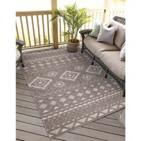 Carpet City Teppich "In-& Outdoorteppich Santorini 435, 3D-Effekt, Boho-Look", rechteckig von Carpet City