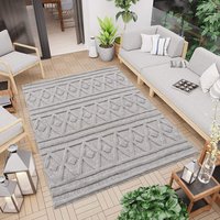 Carpet City Teppich "In-& Outdoorteppich Santorini 58538, 3D-Effekt, Raute-Optik", rechteckig von Carpet City