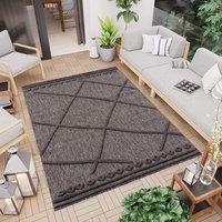 Carpet City Teppich "In-& Outdoorteppich Santorini 58578, 3D-Effekt, Raute-Optik", rechteckig von Carpet City