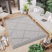 Carpet City Teppich "In-& Outdoorteppich Santorini 58578, 3D-Effekt, Raute-Optik", rechteckig von Carpet City