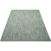 Carpet City Teppich "LINDO 8843", rechteckig, Kurzflor, Hochtief-Muster/ 3D-Effekt, Fransen, Boho-Stil, Wohnzimmer von Carpet City