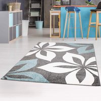 Carpet City Teppich "Moda Soft", rechteckig, Wohnzimmer, florales Design von Carpet City