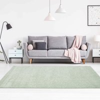 Carpet City Teppich "Moda Soft 2081", rechteckig, 11 mm Höhe, Kurzflor, Uni-Farben, Weicher Flor von Carpet City
