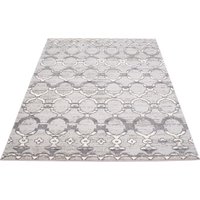 Carpet City Teppich "Platin 7885", rechteckig, Kurzflor, Marokkanisch, Glänzend durch Polyester von Carpet City