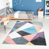 Carpet City Teppich "YOUNG915", rechteckig, 11 mm Höhe, Moderner Jugend- Kinder Teppich, ideal für Jugendzimmer von Carpet City