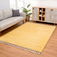 Carpet City Hochflor-Teppich "Pulpy 100", rechteckig von Carpet City