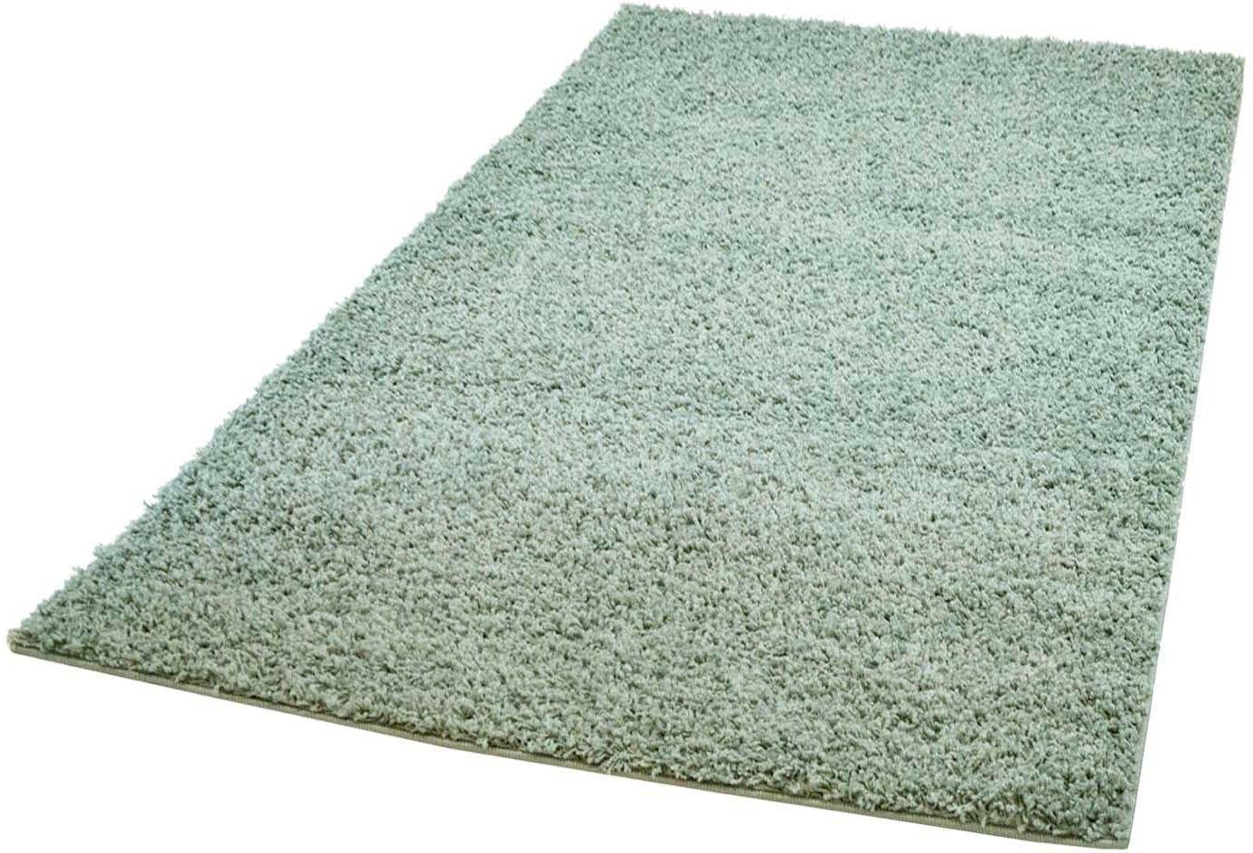 Hochflor-Teppich Pastell Shaggy300, Carpet City, rechteckig, Höhe: 30 mm, Shaggy Hochflor Teppich, Uni Farben, Weich von Carpet City