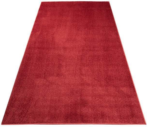 Läufer Softshine 2236, Carpet City, rechteckig, Höhe: 14 mm, Hochflor, Uni-Farben, besonders weich von Carpet City