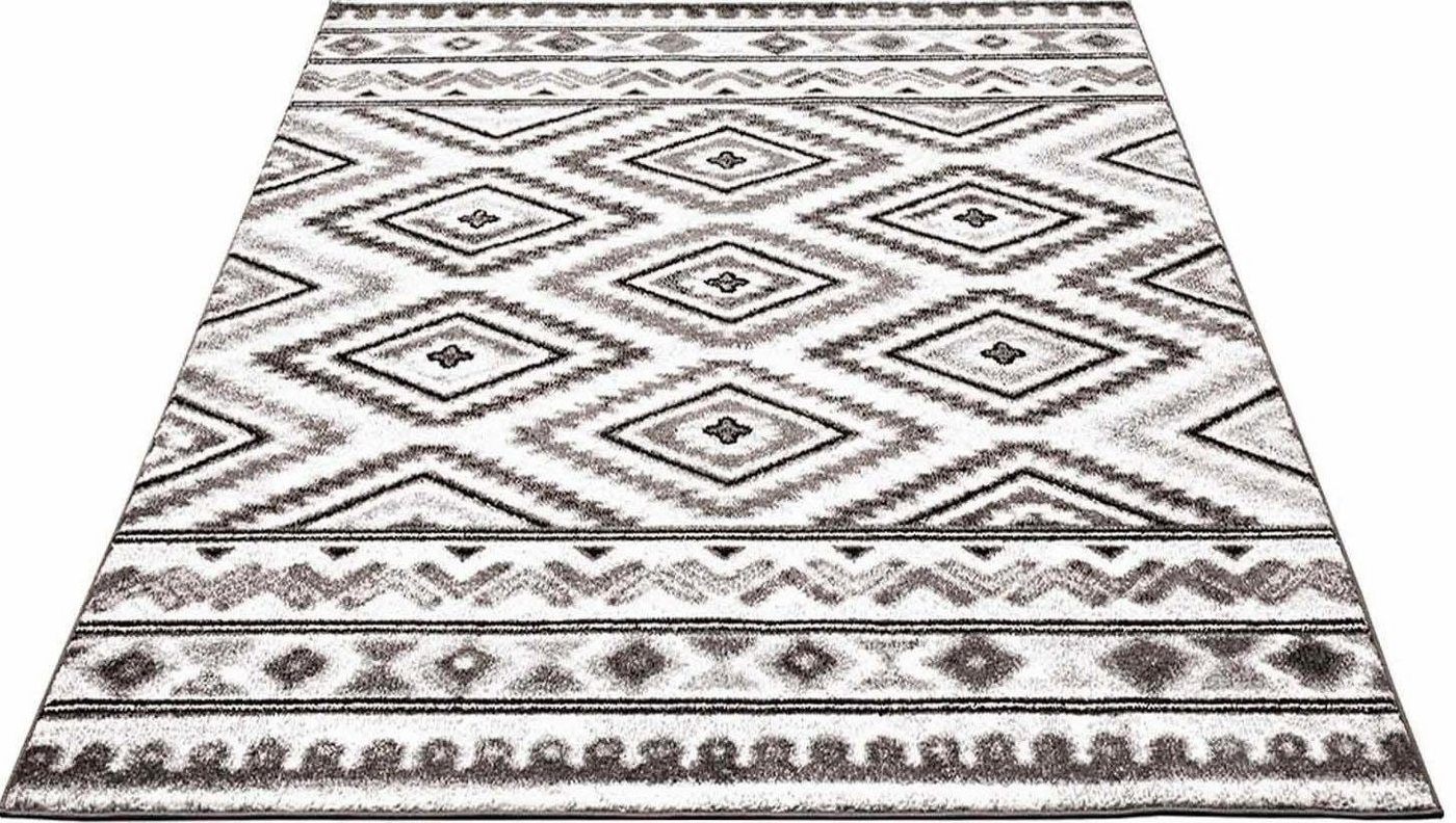 Teppich Moda 1129, Carpet City, rechteckig, Höhe: 11 mm, Kurzflor, Wohnzimmer von Carpet City