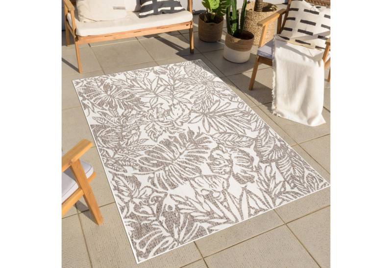 Carpet City Outdoorteppich Outdoor 469, rechteckig, Höhe: 5 mm, Läufer, UV-beständig, Flachgewebe, auch quadratisch, In- und Outdoor Carpet City Outdoorteppich Outdoor 469, rechteckig, Höhe: 5 mm, Läufer, UV-beständig, Flachgewebe, auch quadratisch, In- und Outdoor von Carpet City