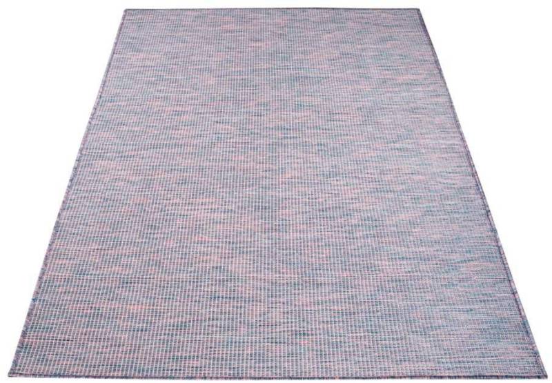 Teppich Palm, Carpet City, rechteckig, Höhe: 5 mm, Wetterfest & UV-beständig, für Balkon, Terrasse, Küche, flach gewebt von Carpet City