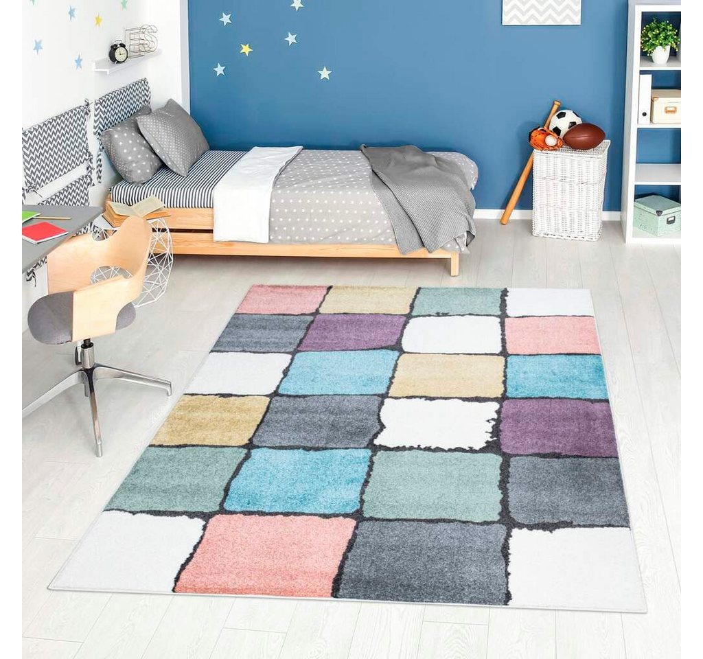 Carpet City Teppich YOUNG919, rechteckig, Höhe: 11 mm, Moderner Jugend- Kinder Teppich, ideal für Jugendzimmer Carpet City Teppich YOUNG919, rechteckig, Höhe: 11 mm, Moderner Jugend- Kinder Teppich, ideal für Jugendzimmer von Carpet City