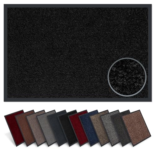 Carpet Diem Fußmatte innen, große Auswahl, Größe: 90x150 cm, Farbe: schwarz - Halten Sie Ihr Zuhause sauber mit unserer Schmutzfangmatte Carpet Diem Fußmatte innen, große Auswahl, Größe: 90x150 cm, Farbe: schwarz - Halten Sie Ihr Zuhause sauber mit unserer Schmutzfangmatte von Carpet Diem