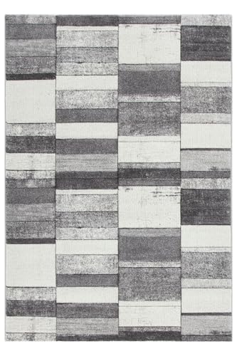 CarpetLiving*com Ray E Grey White Teppich, 230 x 160 cm CarpetLiving*com Ray E Grey White Teppich, 230 x 160 cm von CarpetLiving*com
