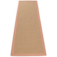 carpetfine Sisalteppich "Sisal", rechteckig, 5 mm Höhe, mit farbiger Bordüre, Anti Rutsch Rückseite von Carpetfine