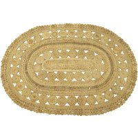 carpetfine Sisalteppich "Juteteppich Finn" rechteckig 13 mm Höhe natürliches Pflanzenmaterial von Hand gewebt, Boho Style carpetfine Sisalteppich "Juteteppich Finn" rechteckig 13 mm Höhe natürliches Pflanzenmaterial von Hand gewebt, Boho Style von Carpetfine