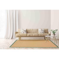 carpetfine Sisalteppich "Sisal, auch als Läufer erhältlich" rechteckig 5 mm Höhe mit farbiger Bordüre, Anti Rutsch Rückseite, viele Größen, Wohnzimmer carpetfine Sisalteppich "Sisal, auch als Läufer erhältlich" rechteckig 5 mm Höhe mit farbiger Bordüre, Anti Rutsch Rückseite, viele Größen, Wohnzimmer von Carpetfine