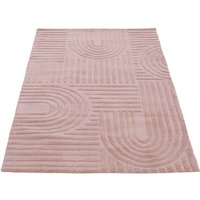 carpetfine Teppich "Holly 4 - Soft Touch Microfaser Teppich", rechteckig, 12 mm Höhe, Boho Scandi, weiche dichte getuftete Hoch-Tief-Struktur, Wohnzimmer carpetfine Teppich "Holly 4 - Soft Touch Microfaser Teppich", rechteckig, 12 mm Höhe, Boho Scandi, weiche dichte getuftete Hoch-Tief-Struktur, Wohnzimmer von Carpetfine