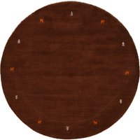 carpetfine Wollteppich "Gabbeh Uni" rund 15 mm Höhe reine Wolle handgewebt, Gabbeh Tiermotiv warmes Raumklima viele Größen carpetfine Wollteppich "Gabbeh Uni" rund 15 mm Höhe reine Wolle handgewebt, Gabbeh Tiermotiv warmes Raumklima viele Größen von Carpetfine