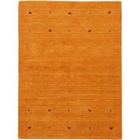 carpetfine Wollteppich "Gabbeh Uni, auch als Läufer erhältlich", rechteckig, 15 mm Höhe, reine Wolle, handgewebt, Gabbeh Loom Tiermotiv, große Farbauswahl von Carpetfine