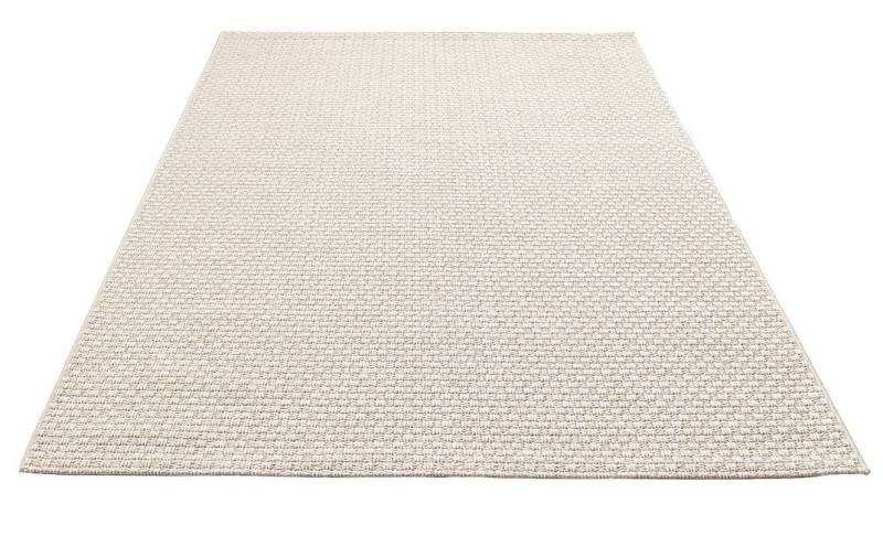 Carpetia Outdoorteppich Außenteppich Balkon wetterbeständig flachgewebe unifarben in beige, rechteckig von Carpetia