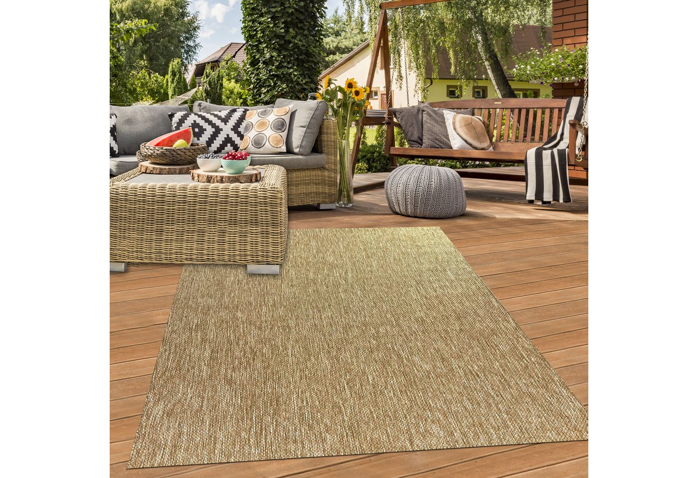 Carpetia Outdoorteppich, rechteckig, Höhe: 5 mm von Carpetia