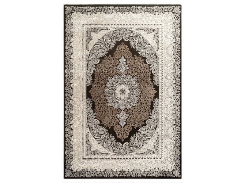 Carpetilla Teppich Designer Teppich Wohnzimmer Schlafzimmer Flur, Klassischer Läufer mit Kunstvollem Ornamenten Wohnzimmer Teppich von Carpetilla